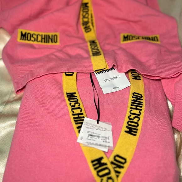 Moschino Jackets & Blazers - MOSCHIINO COUTURE LOGO CARDIGAN